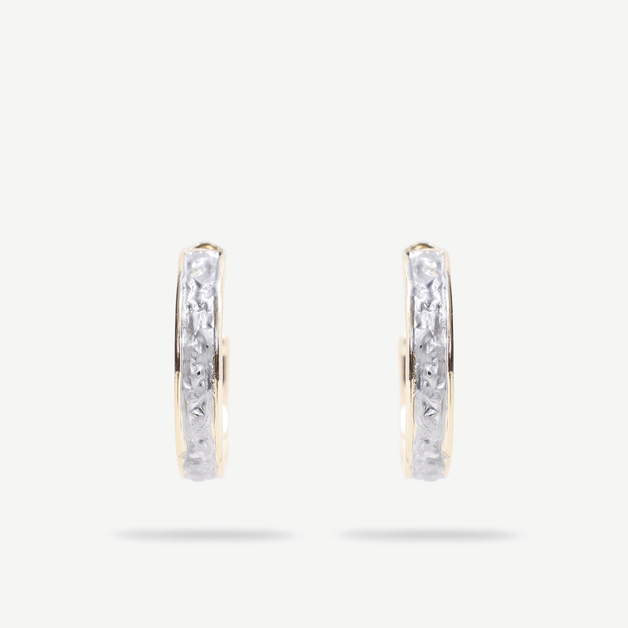 YARGICI Dokulu Halka Küpe