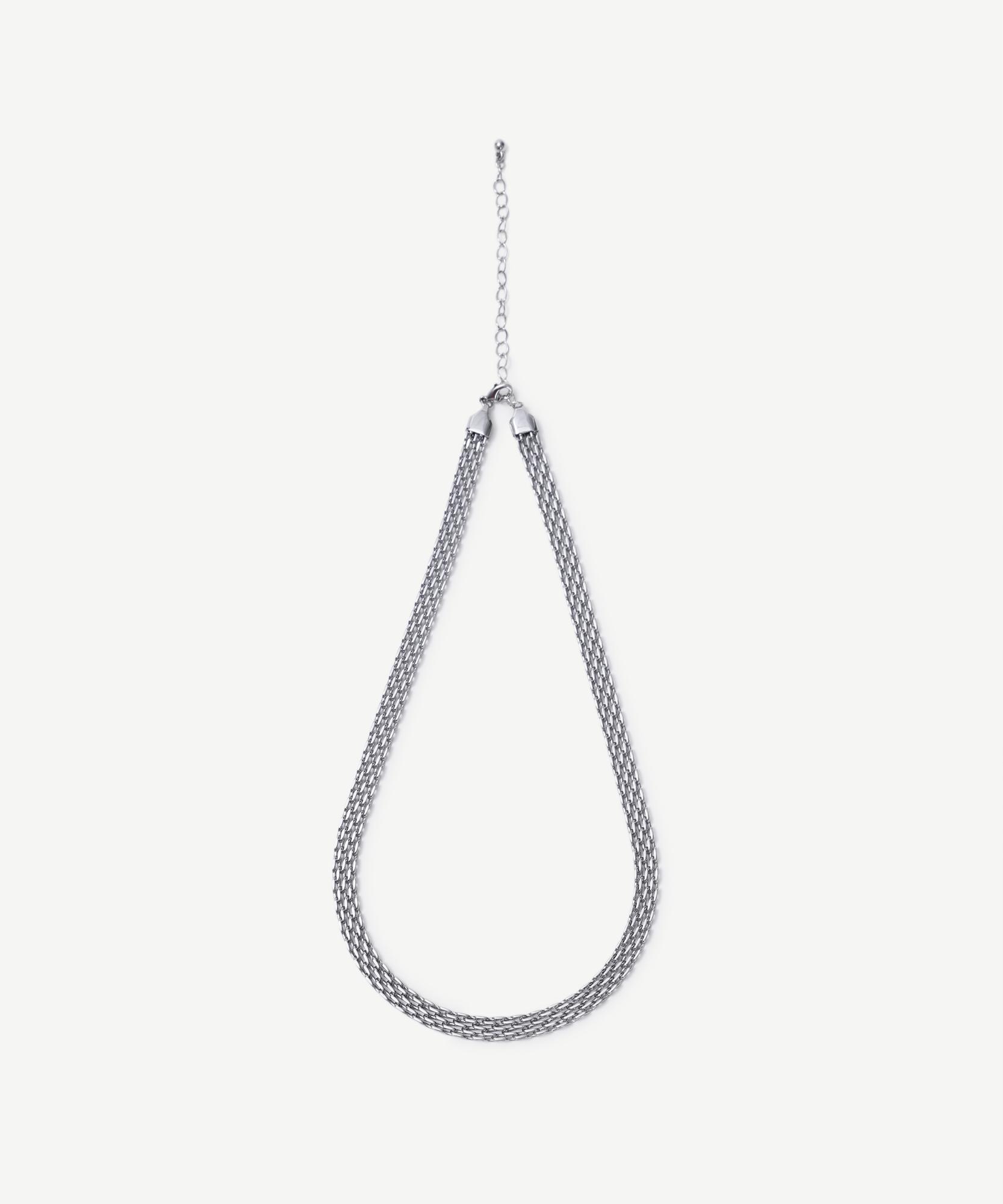  YARGICI Yassı Formlu Zincir Kolye