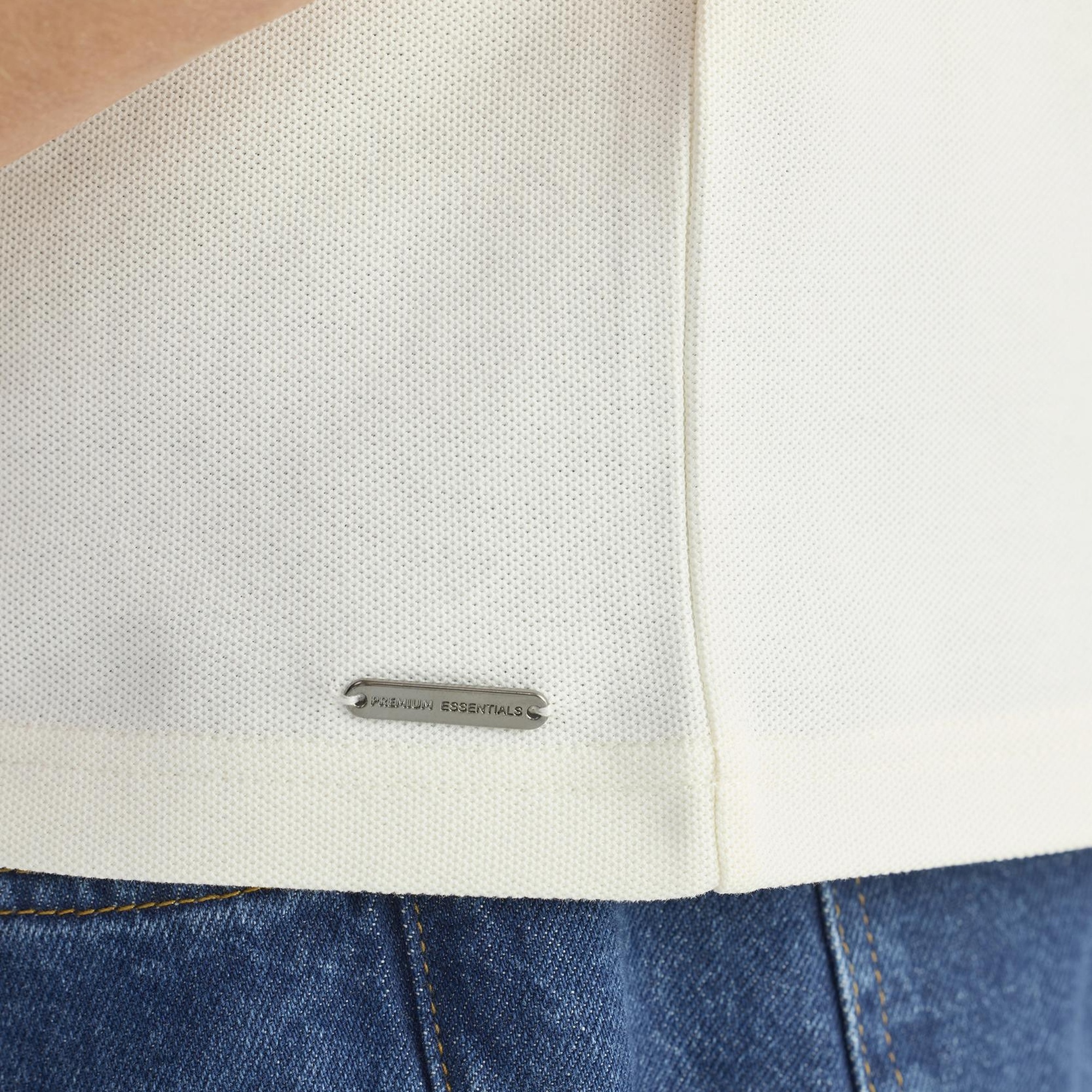 YARGICI Ribana Detaylı Erkek Bisiklet Yaka T-shirt