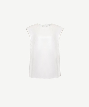  YARGICI Kayık Yakalı Kolsuz Bluz