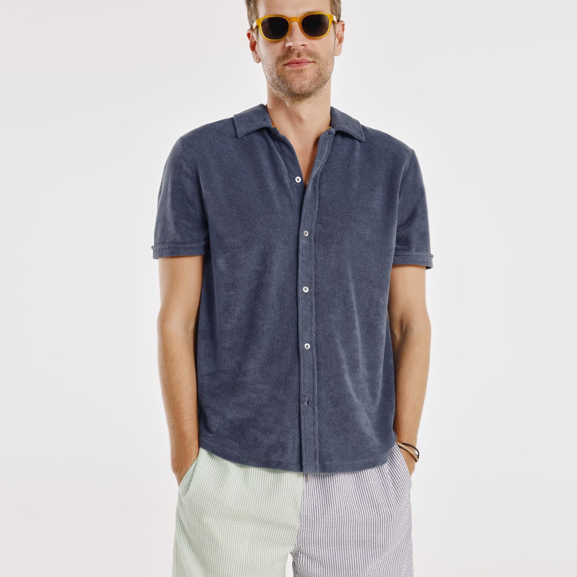 YARGICI Kısa Kol Düğmeli Gömlek