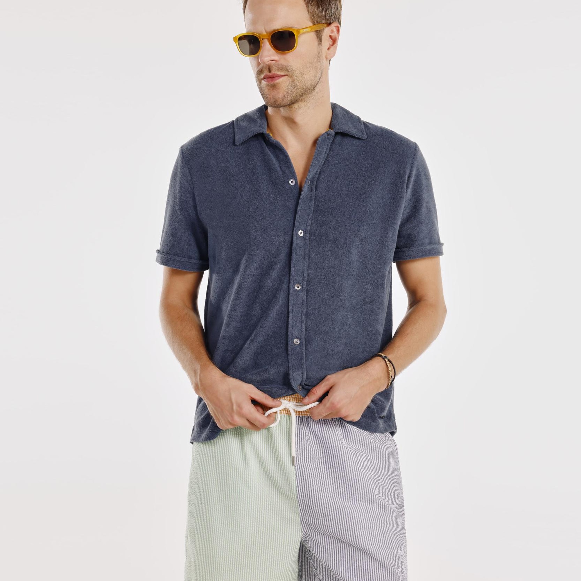 YARGICI Kısa Kol Düğmeli Gömlek