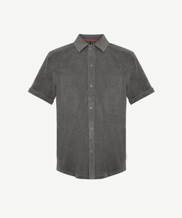  YARGICI Kısa Kol Düğmeli Gömlek