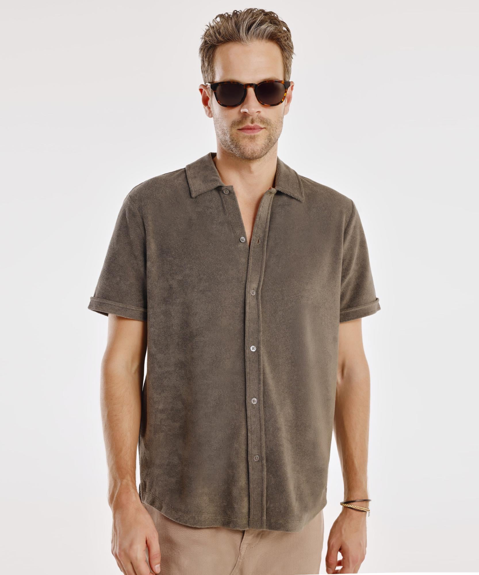  YARGICI Kısa Kol Düğmeli Gömlek