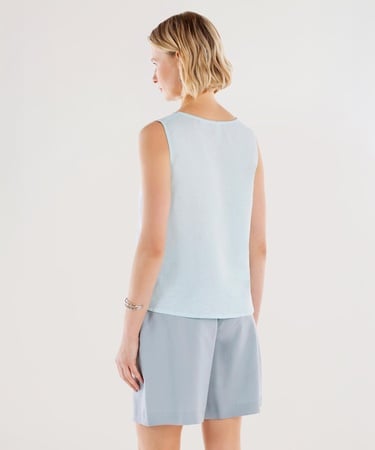  YARGICI Yakası Düğme Detaylı Bluz