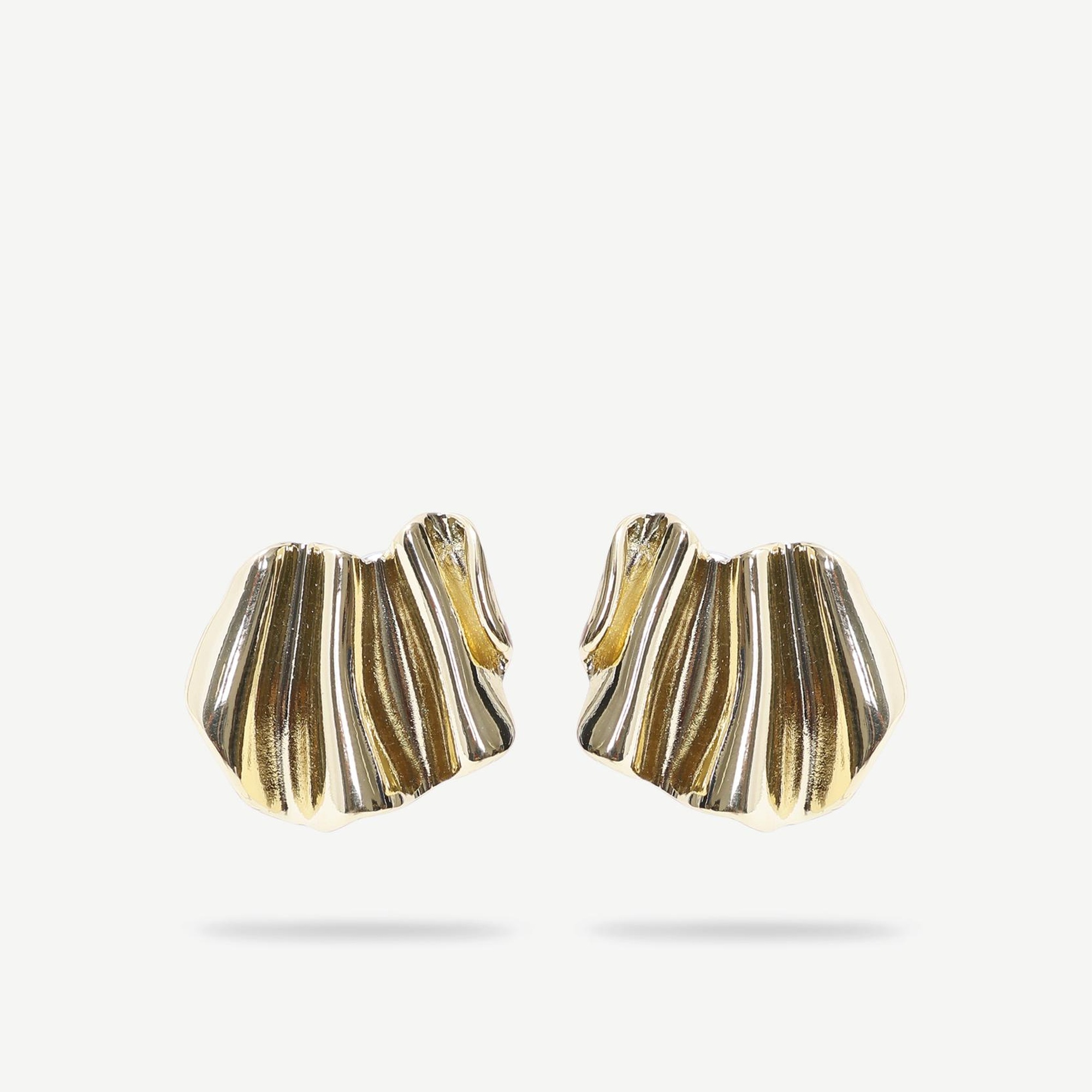 YARGICI Dokulu Gold Küpe