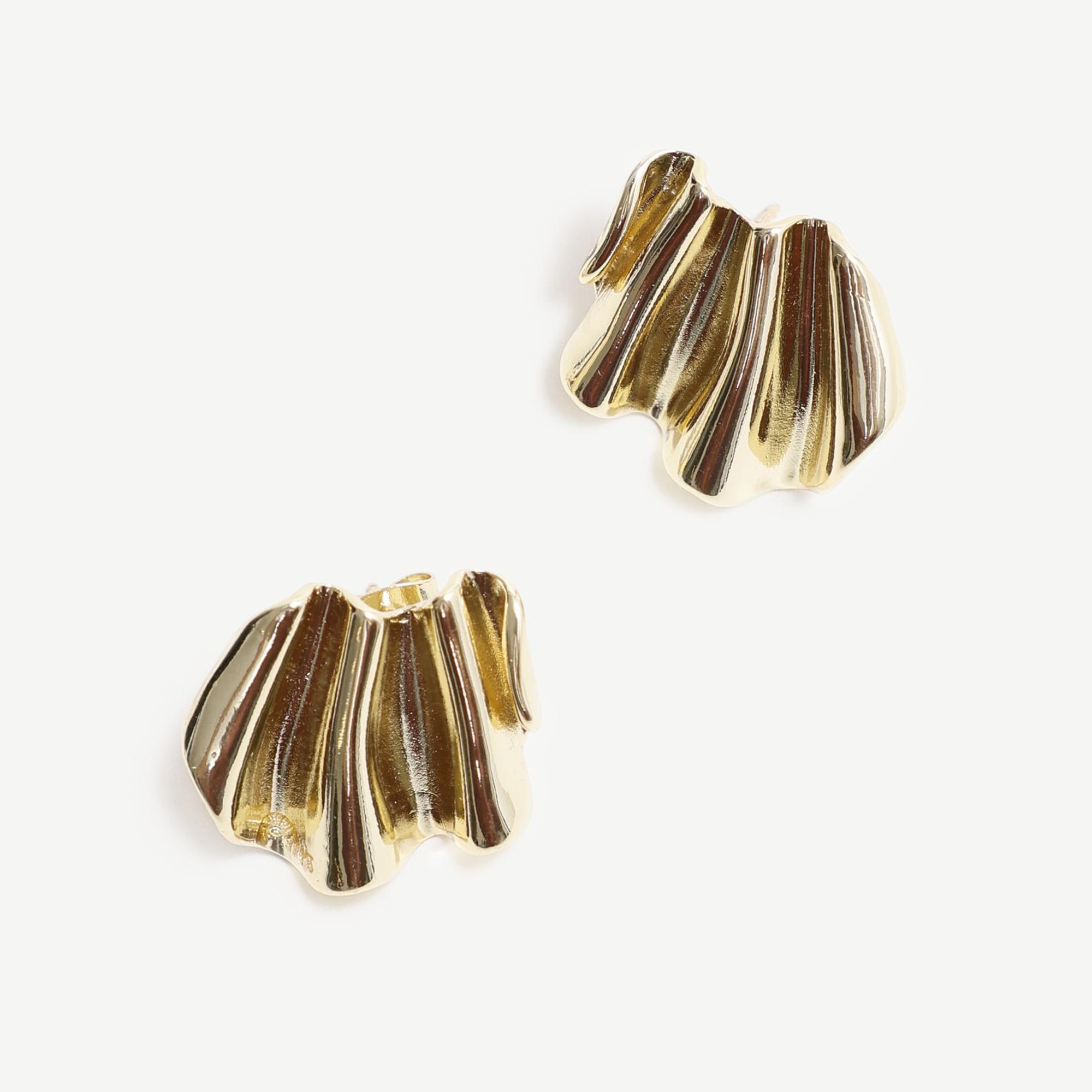 YARGICI Dokulu Gold Küpe