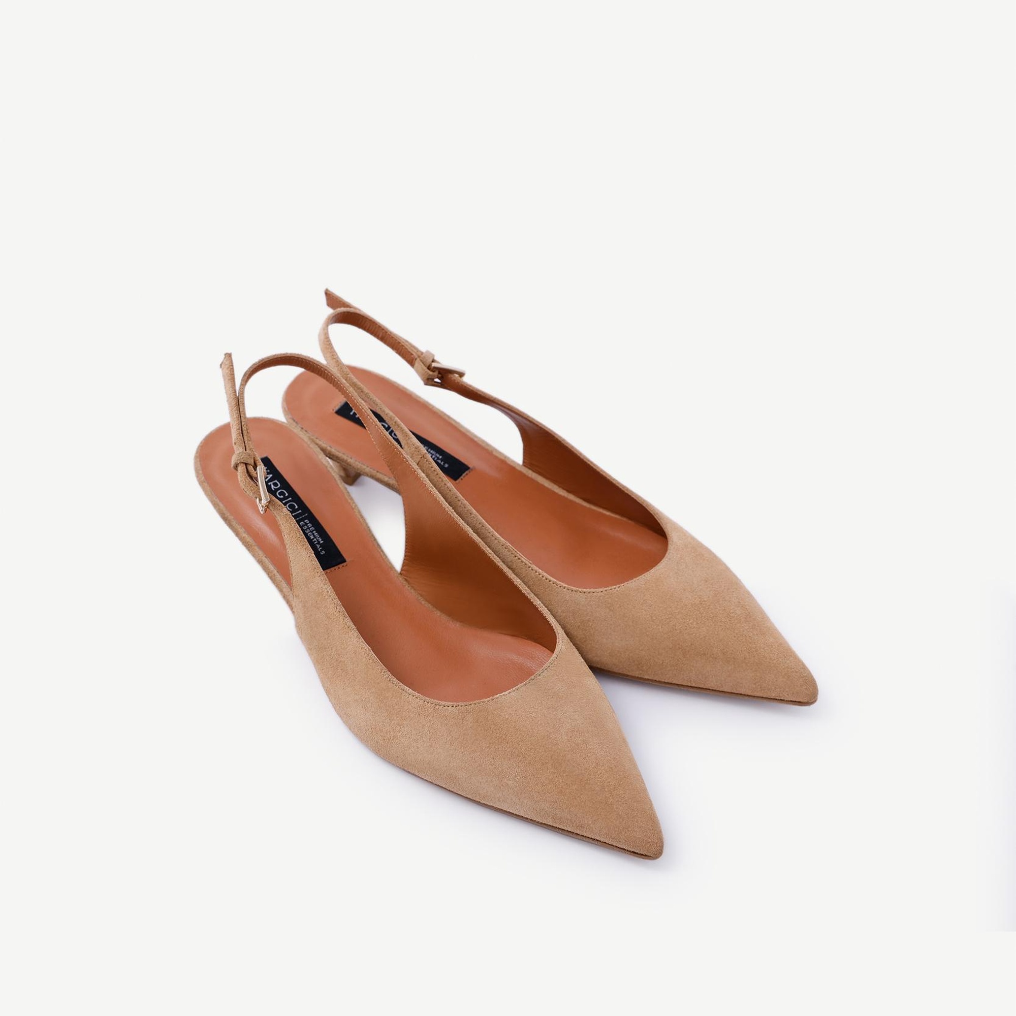 YARGICI Alçak Topuklu Arkası Açık Ayakkabı