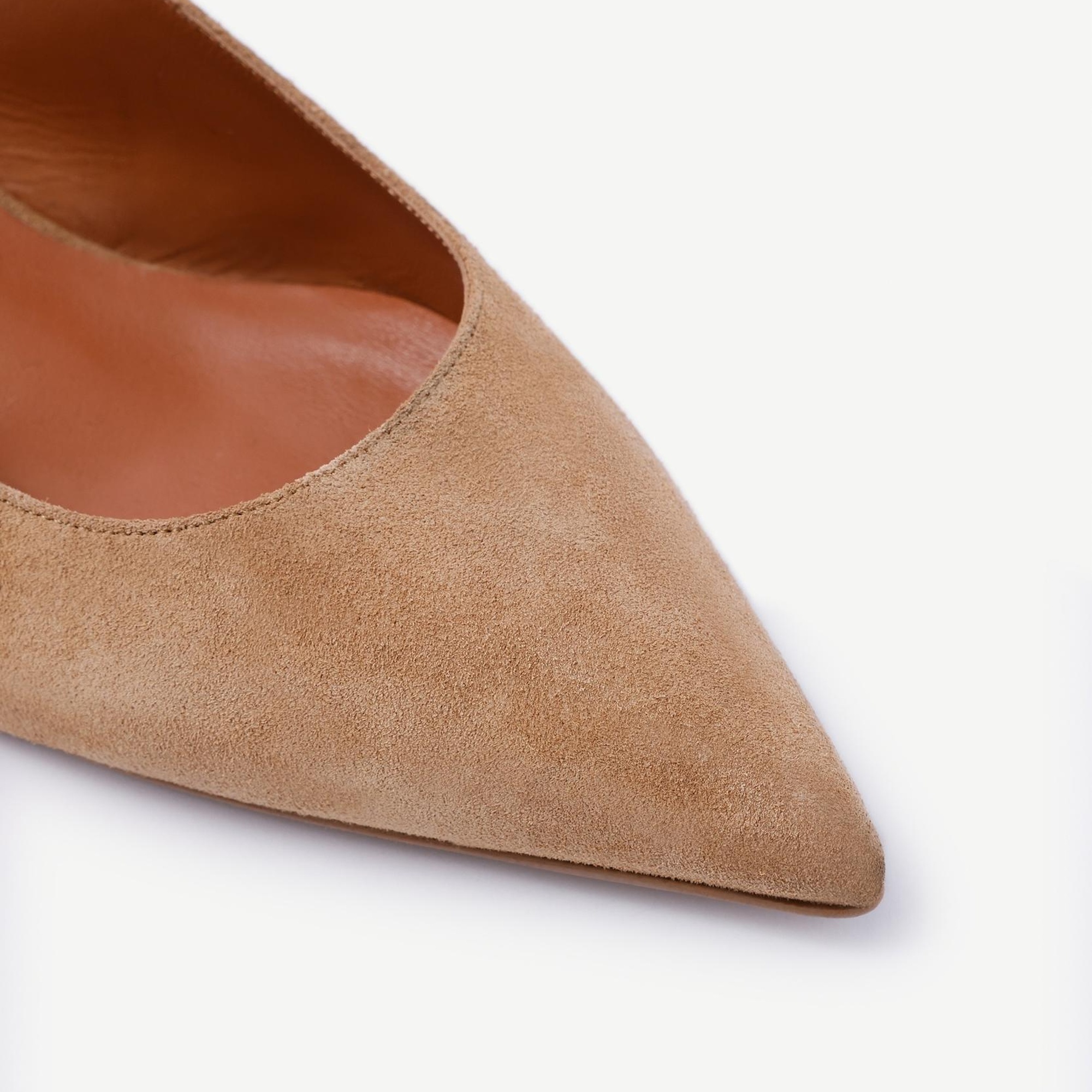 YARGICI Alçak Topuklu Arkası Açık Ayakkabı