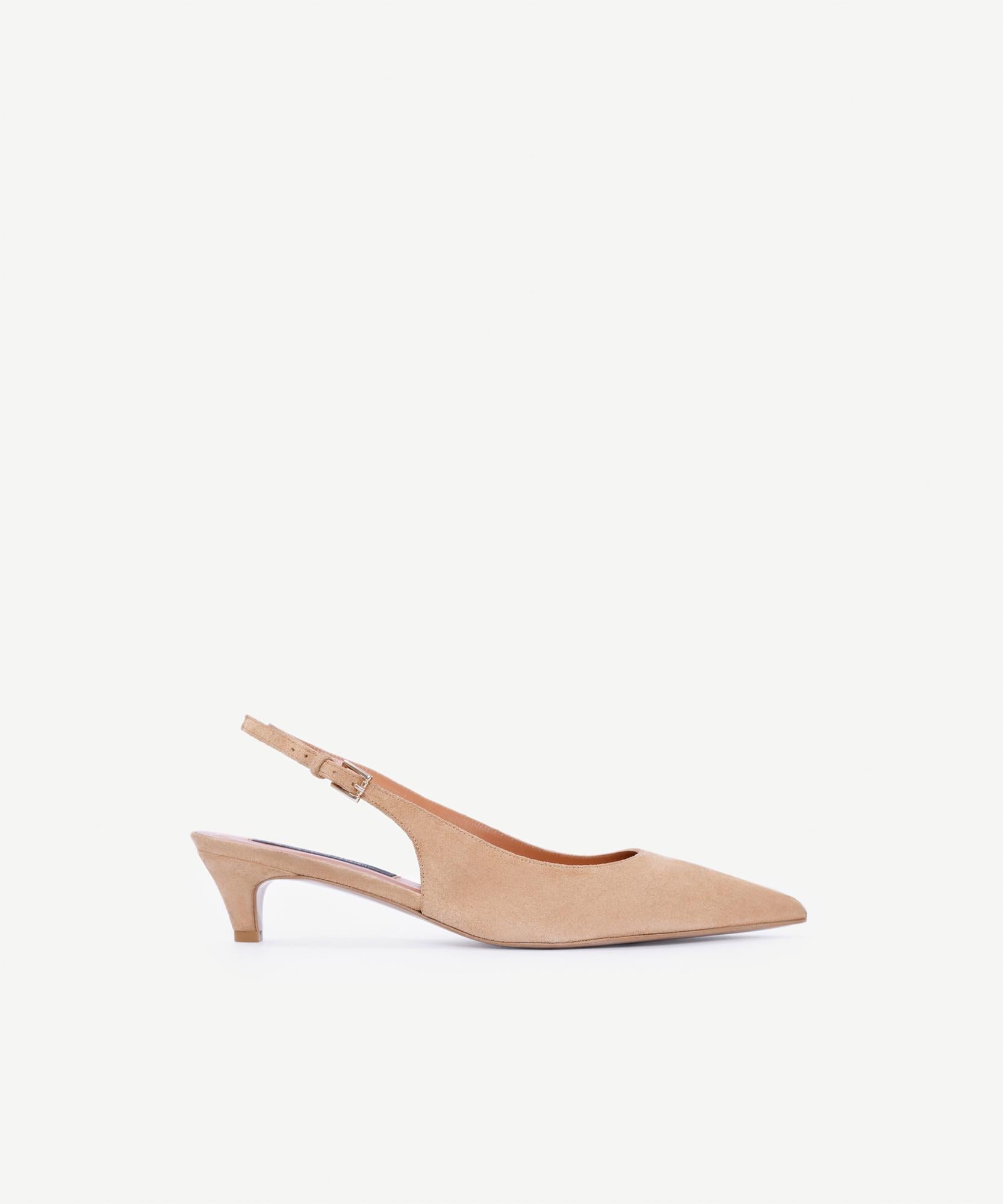  YARGICI Alçak Topuklu Arkası Açık Ayakkabı