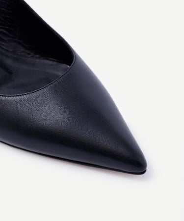  YARGICI Alçak Topuklu Arkası Açık Ayakkabı