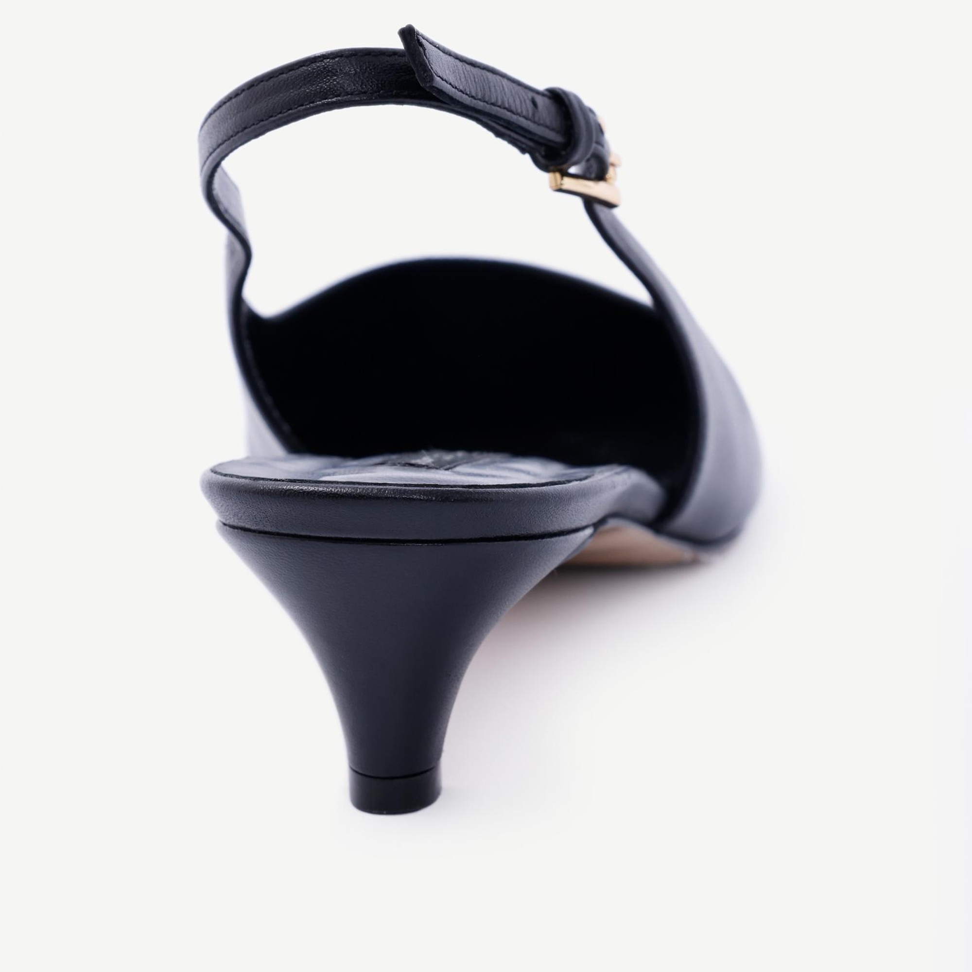 YARGICI Alçak Topuklu Arkası Açık Ayakkabı