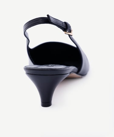  YARGICI Alçak Topuklu Arkası Açık Ayakkabı