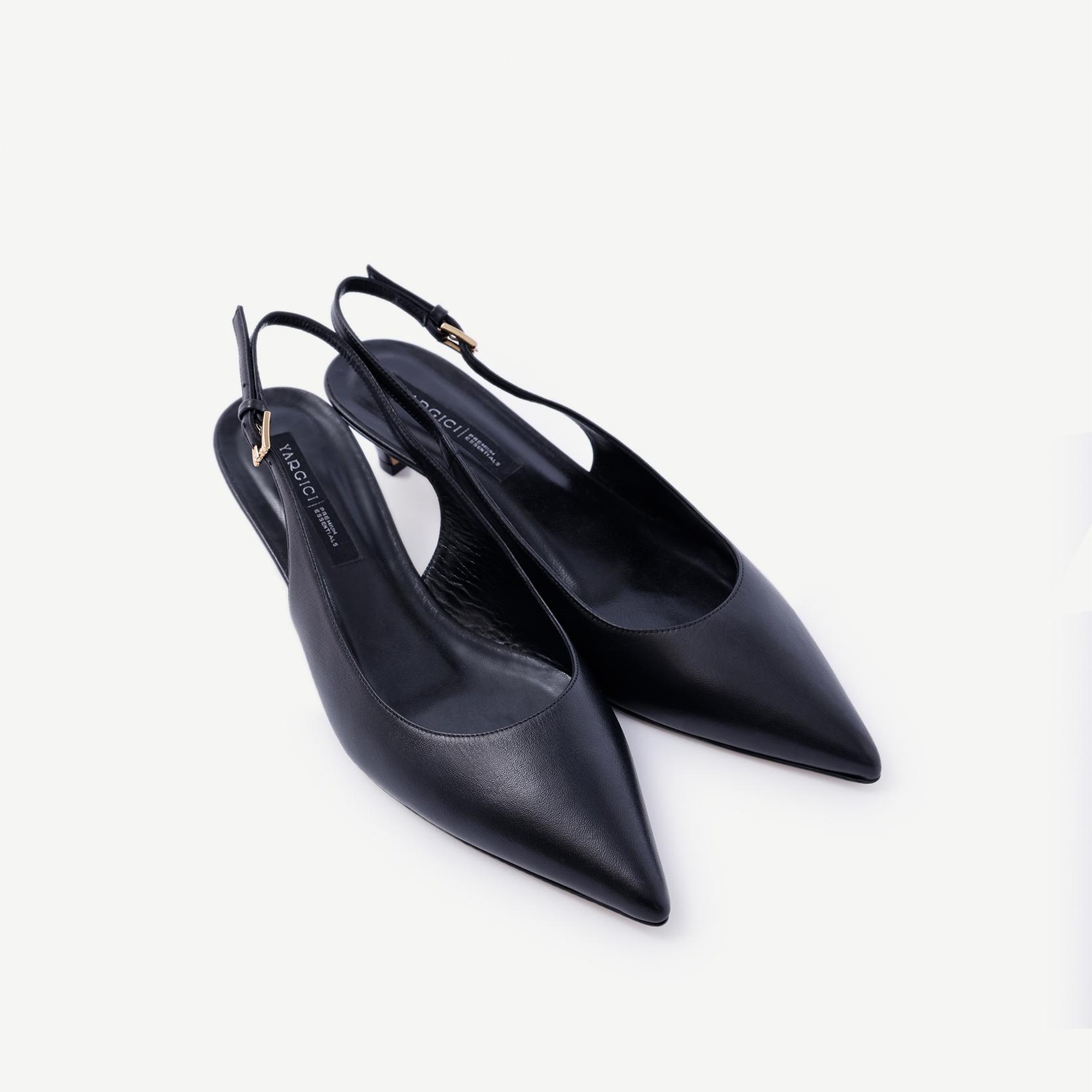 YARGICI Alçak Topuklu Arkası Açık Ayakkabı