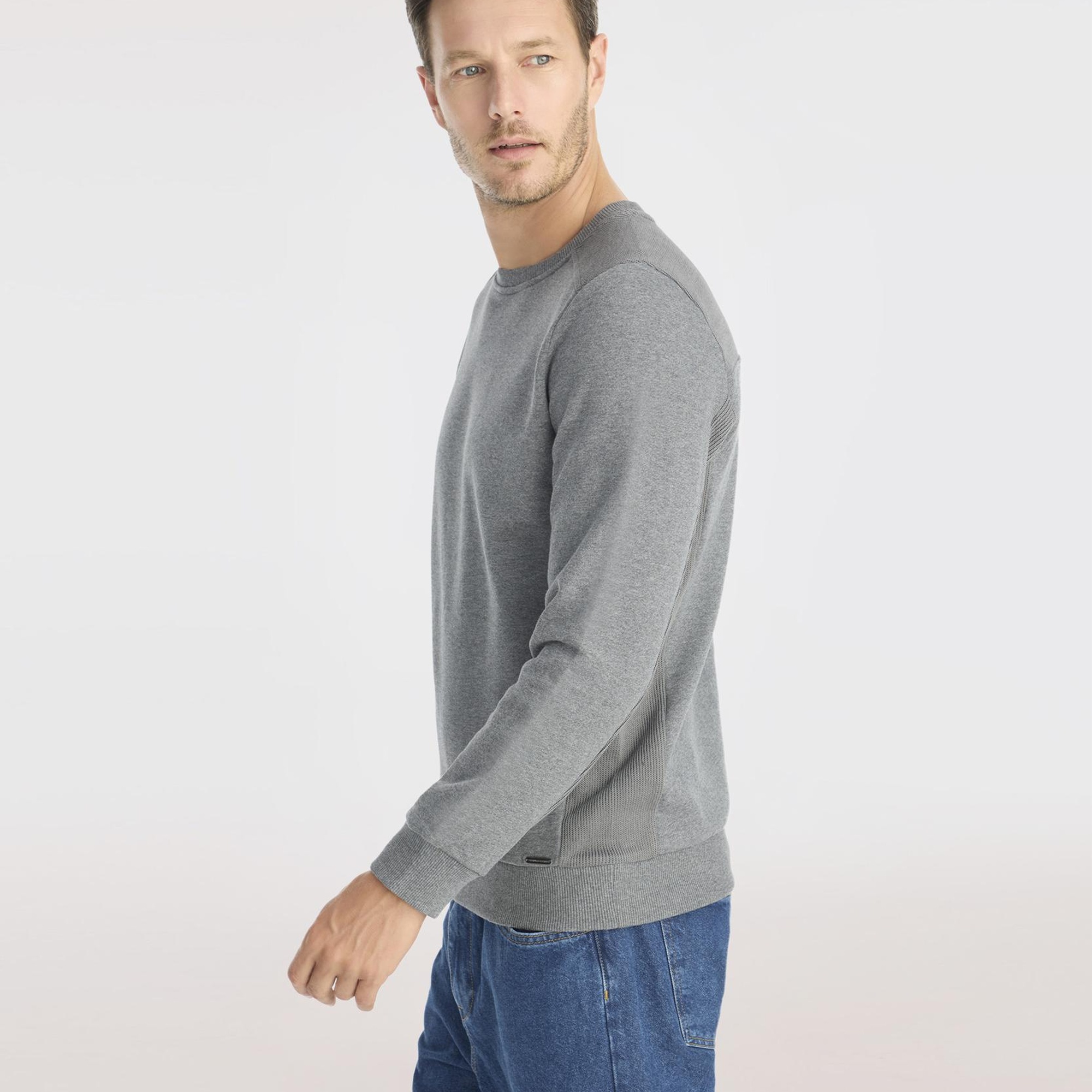 YARGICI Triko Detaylı Sweatshirt