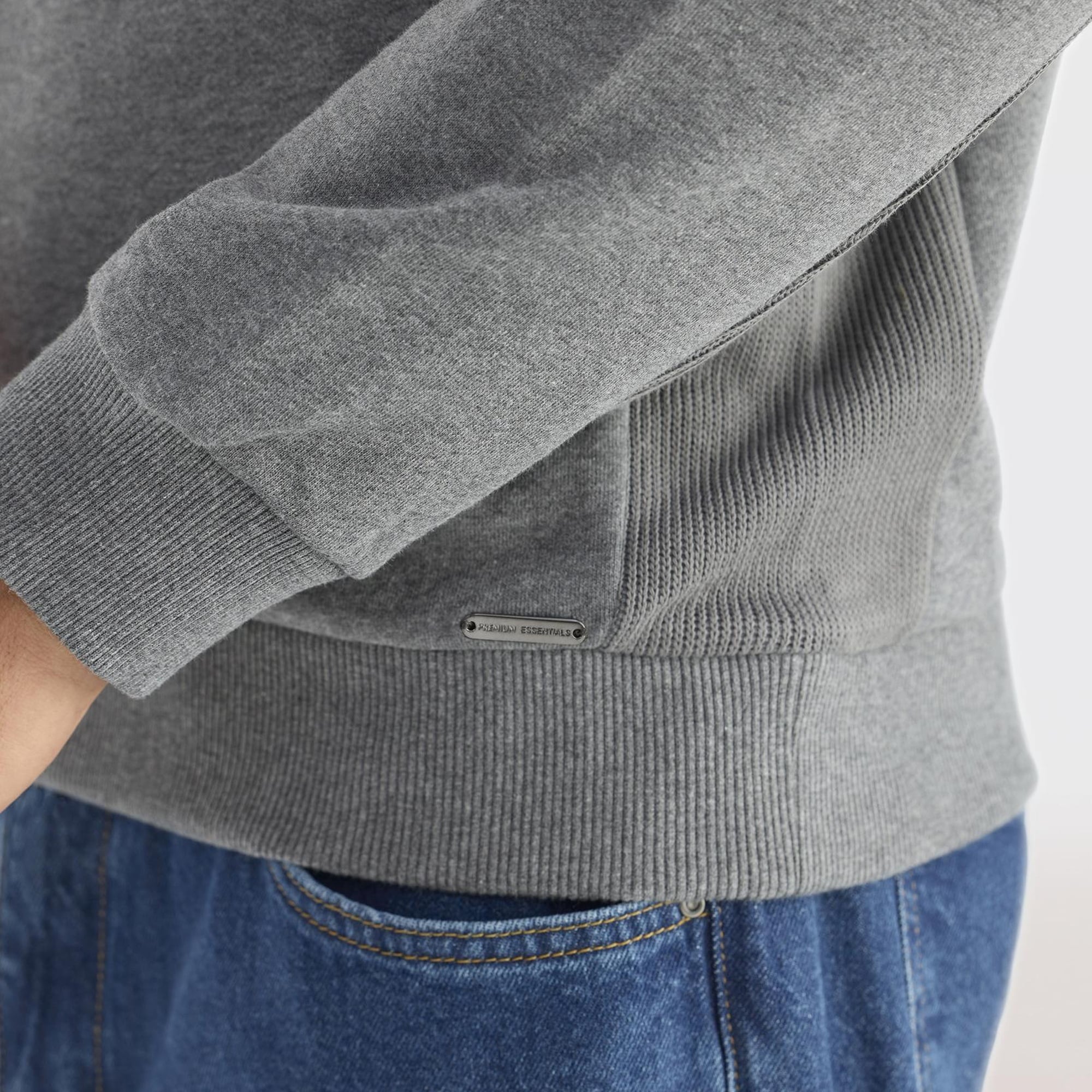 YARGICI Triko Detaylı Sweatshirt