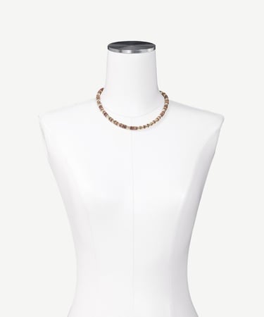  YARGICI Doğal Taş İçerikli Kolye