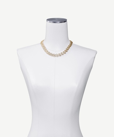  YARGICI Dokulu Gold Kolye