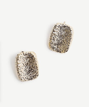  YARGICI Dokulu Gold Küpe