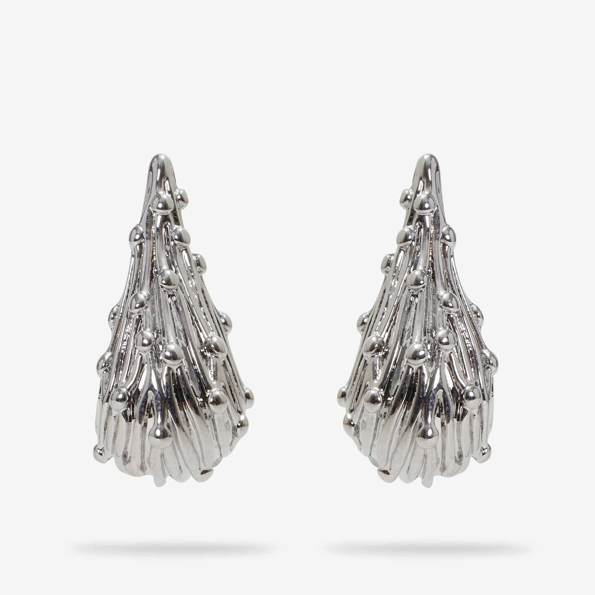 YARGICI Damla Formlu Gümüş Küpe