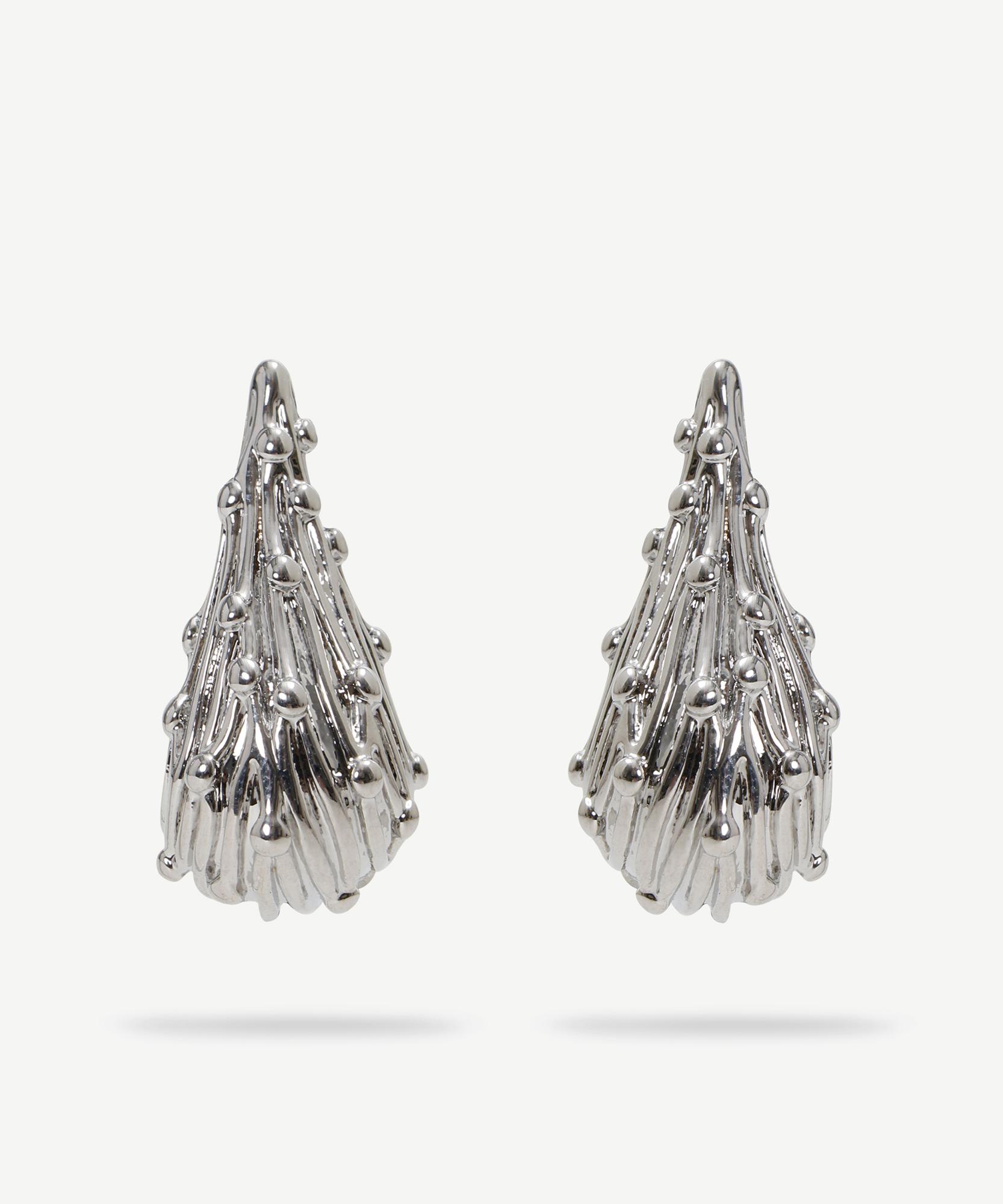  YARGICI Damla Formlu Gümüş Küpe