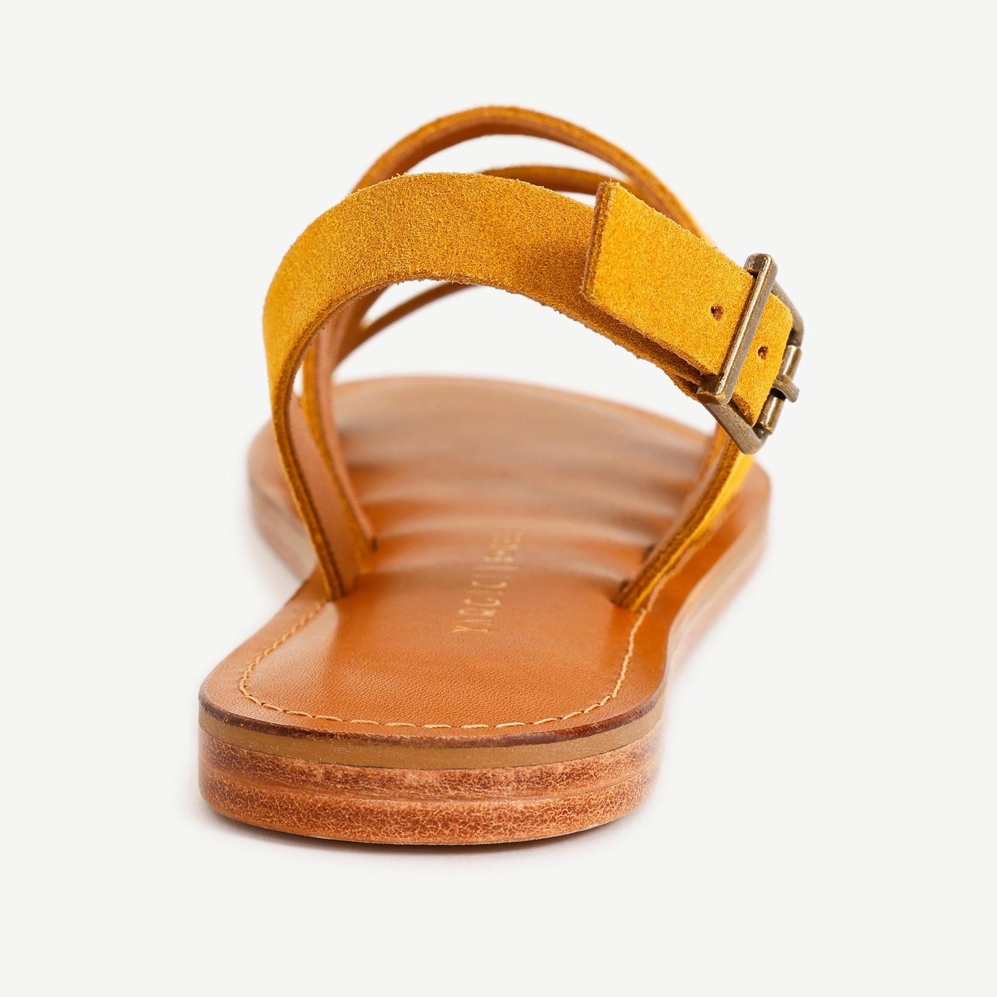 YARGICI Çok Bantlı Deri Sandalet