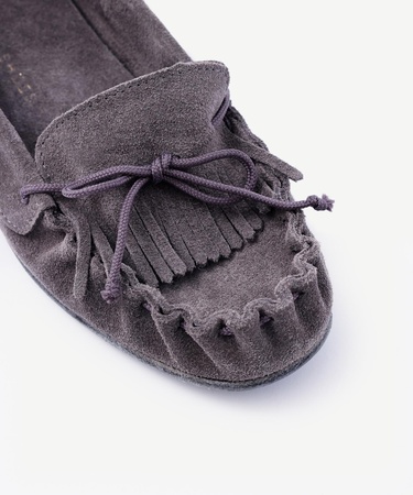  YARGICI Aksesuar Detaylı Deri Loafer