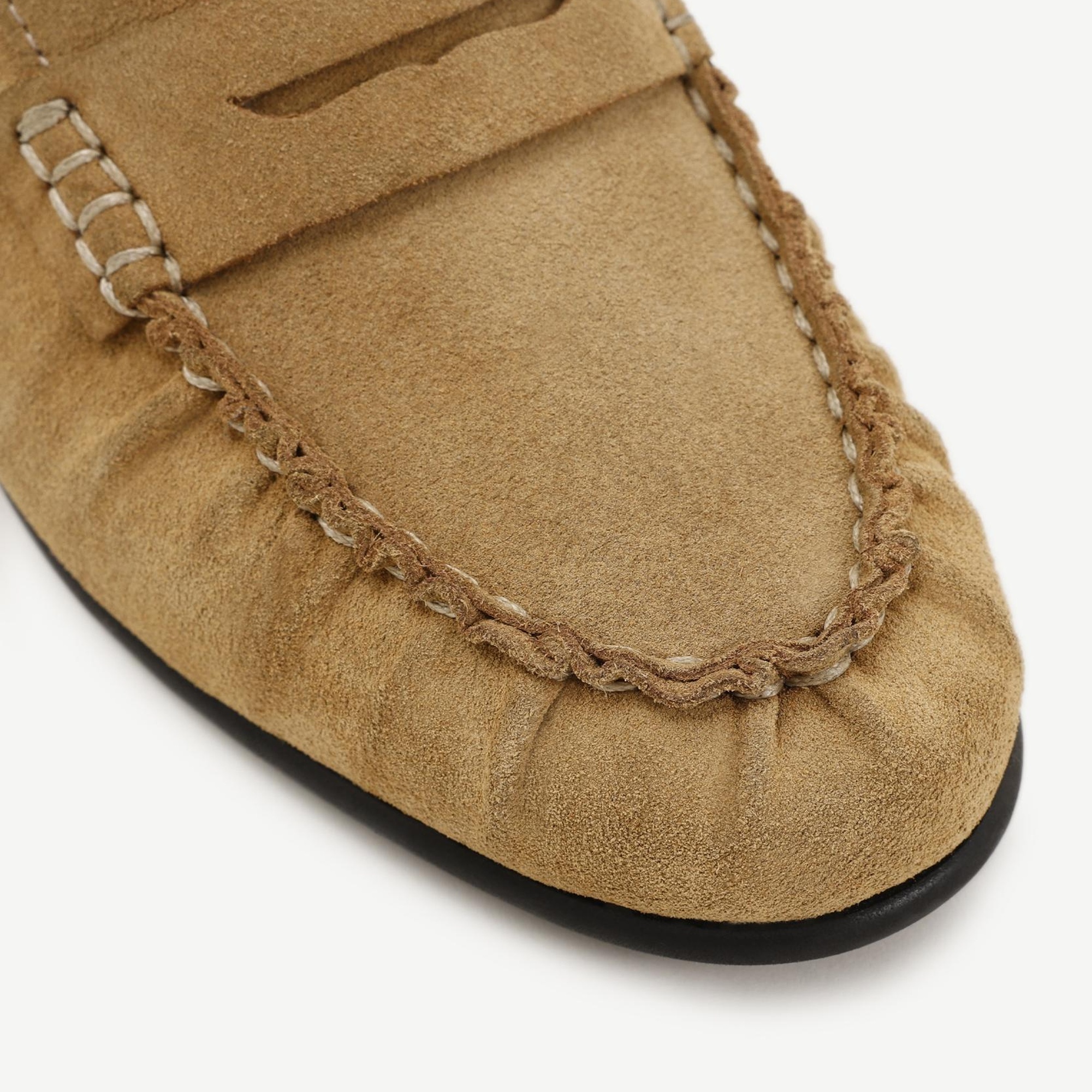 YARGICI Saraç Detaylı Deri Loafer