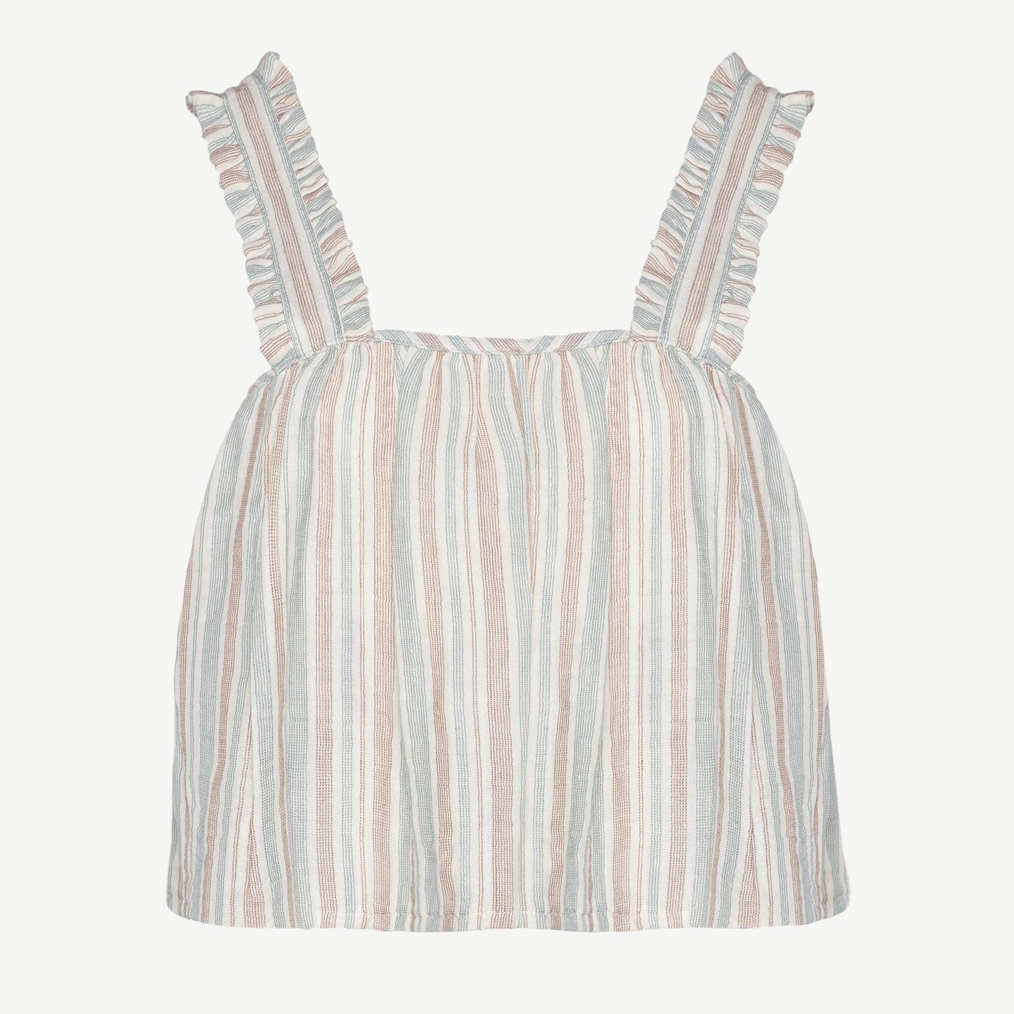 YARGICI Askılı Dökümlü Bluz