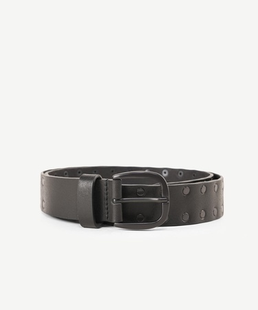  YARGICI Metal Pimli Deri Kemer