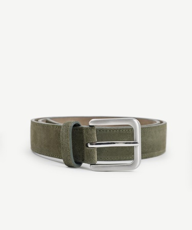  YARGICI Nubuk Deri Düz Erkek Kemer