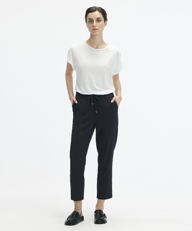  YARGICI Yaka Detaylı Kısa Kollu T-Shirt