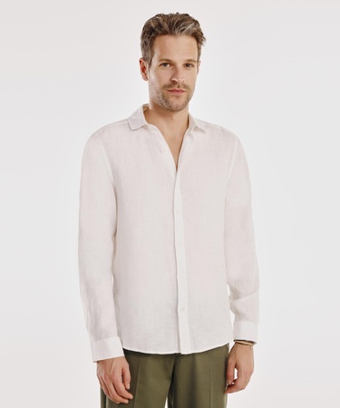  YARGICI Erkek Keten Gömlek