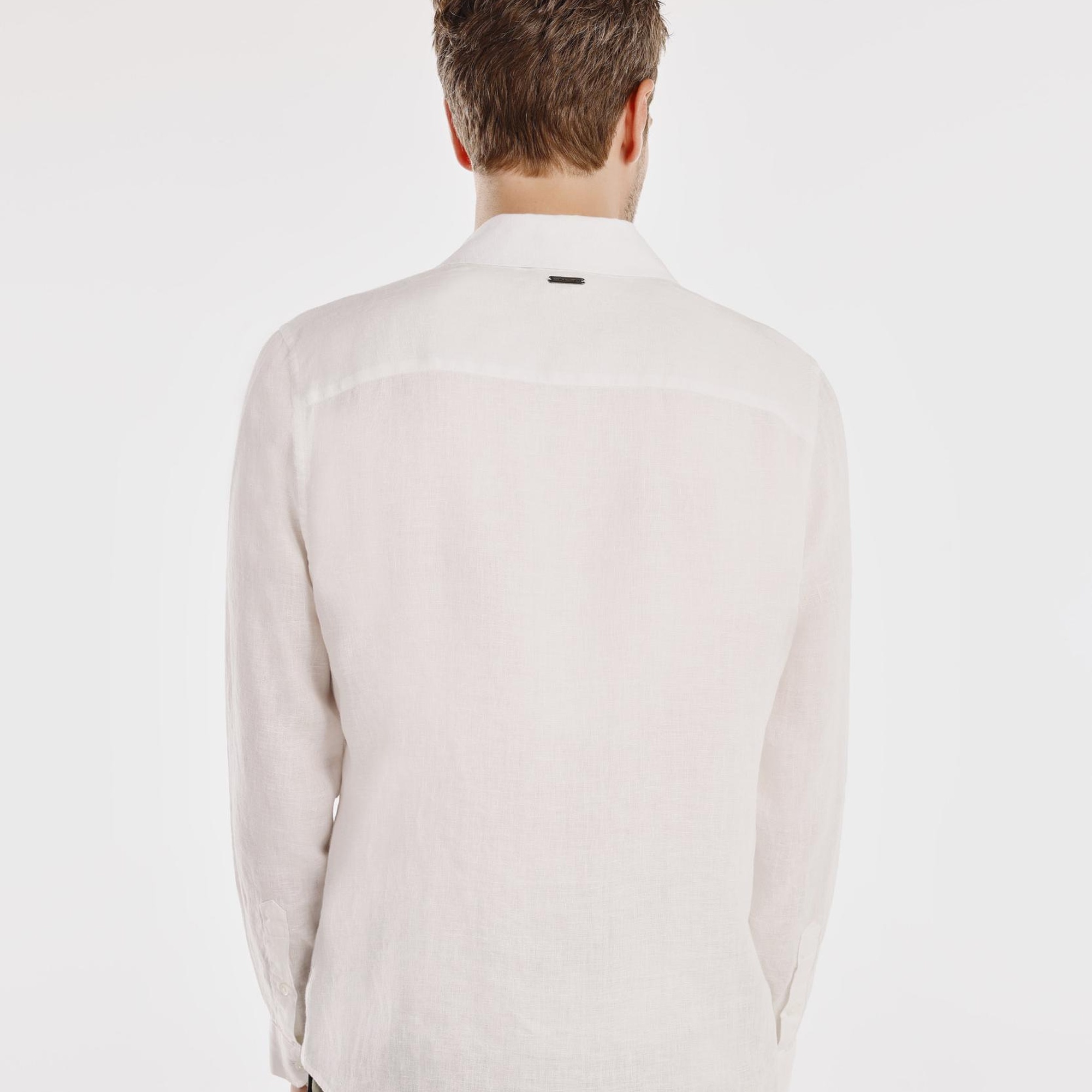 YARGICI Erkek Keten Gömlek