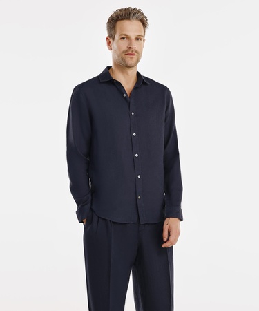  YARGICI Erkek Keten Gömlek