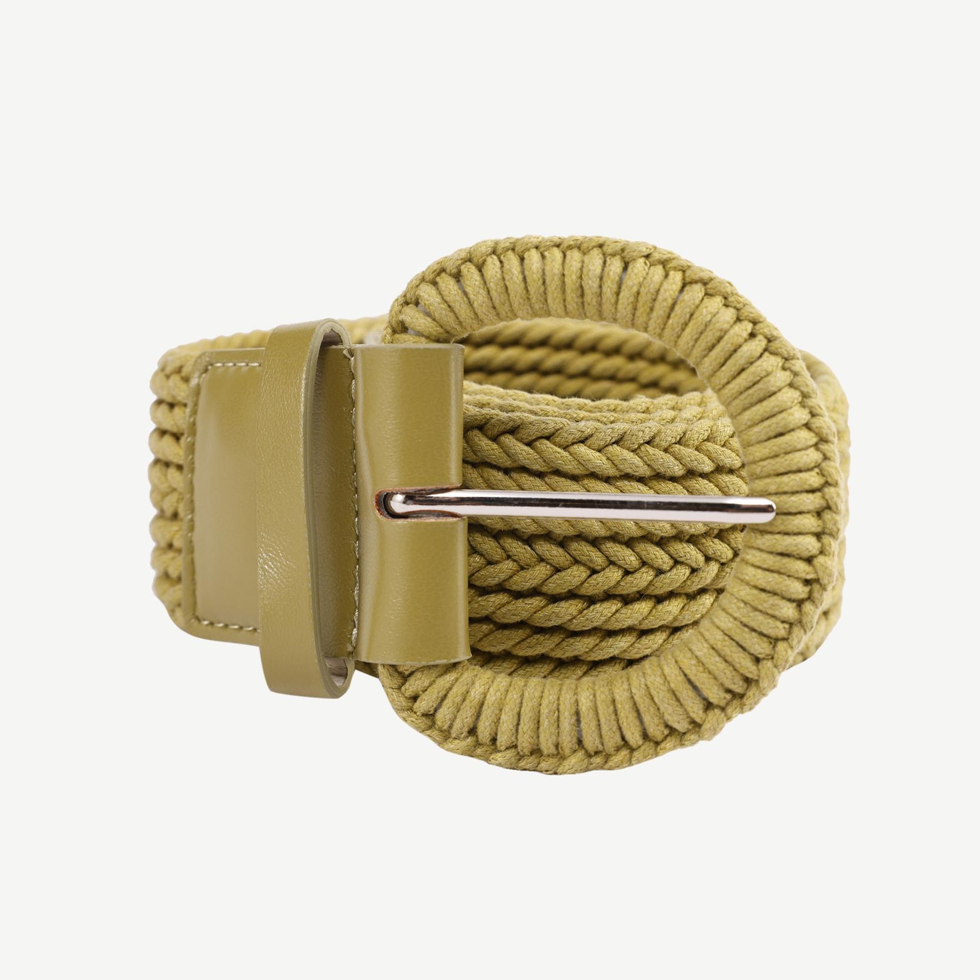 YARGICI Geniş Toka Detaylı Pamuklu Elastik Kemer