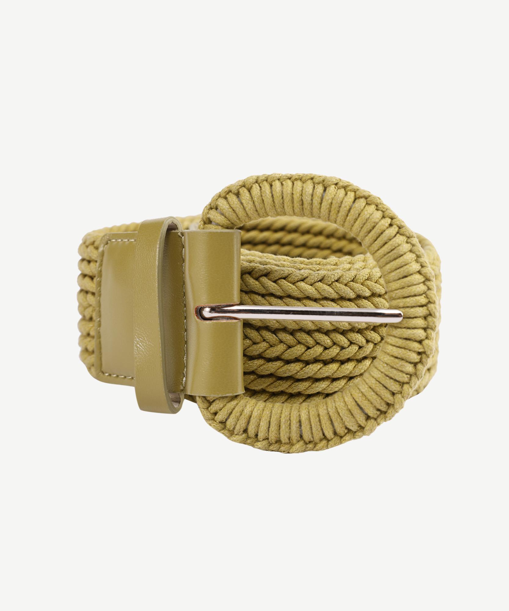  YARGICI Geniş Toka Detaylı Pamuklu Elastik Kemer