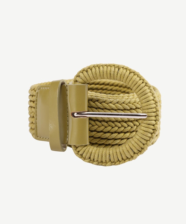  YARGICI Geniş Toka Detaylı Pamuklu Elastik Kemer