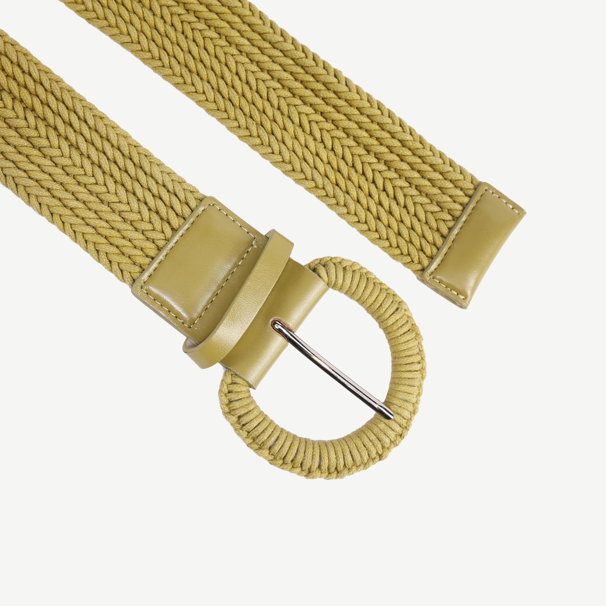 YARGICI Geniş Toka Detaylı Pamuklu Elastik Kemer