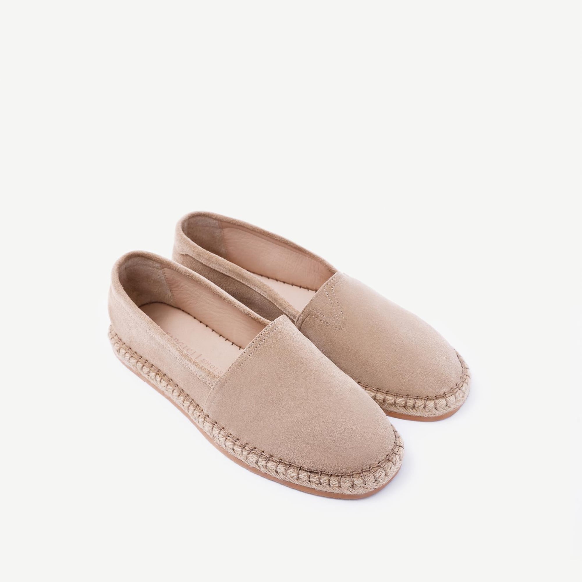 YARGICI Jüt Tabanlı Deri Espadril