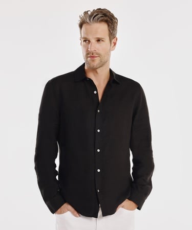  YARGICI Erkek Keten Gömlek