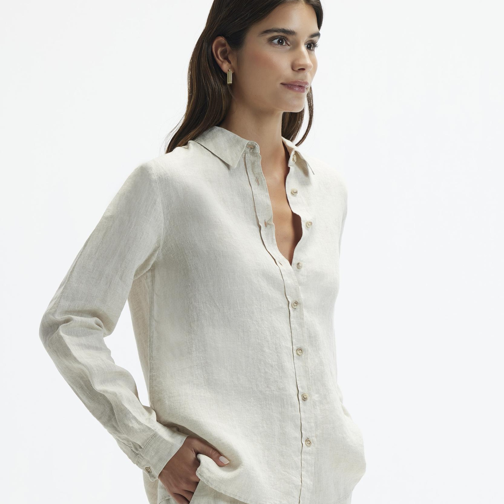 Rahat Kalıp Uzun Kollu Gömlek