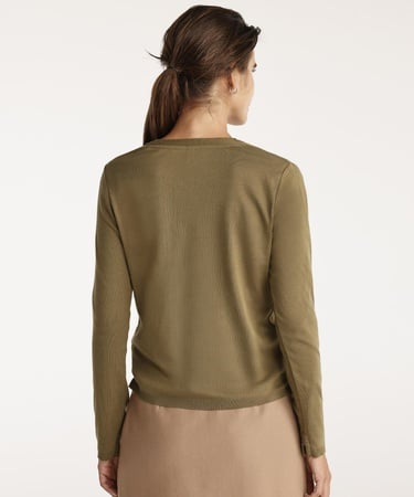  YARGICI V Yaka Uzun Kol Triko