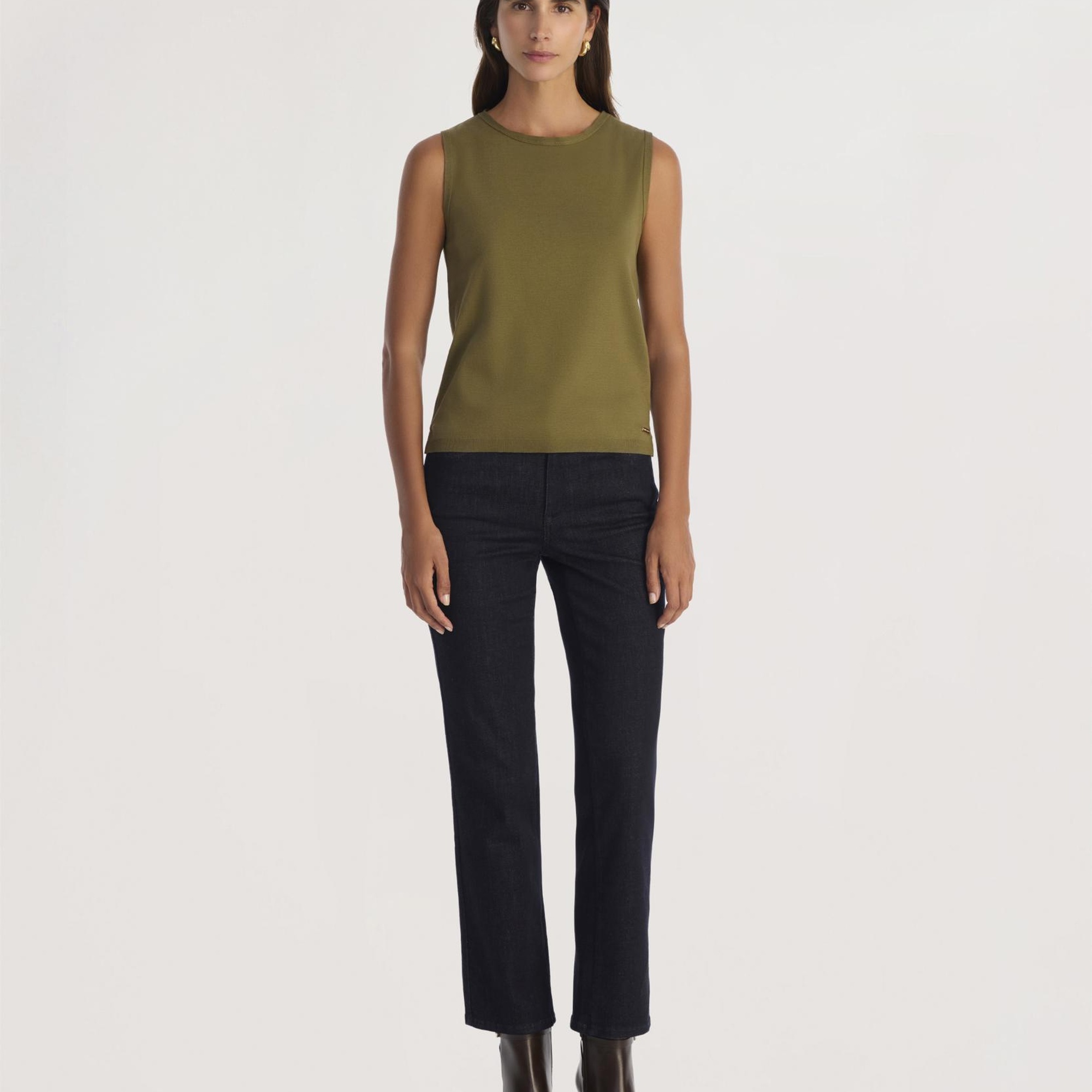 YARGICI Kolsuz Bisiklet Yaka Triko