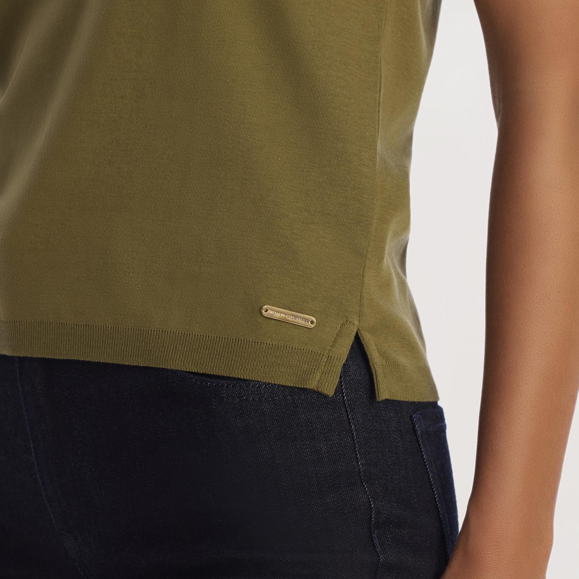 YARGICI Kolsuz Bisiklet Yaka Triko