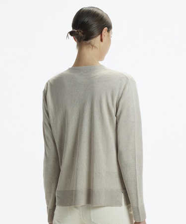  YARGICI V Yaka Önü Açık Hırka