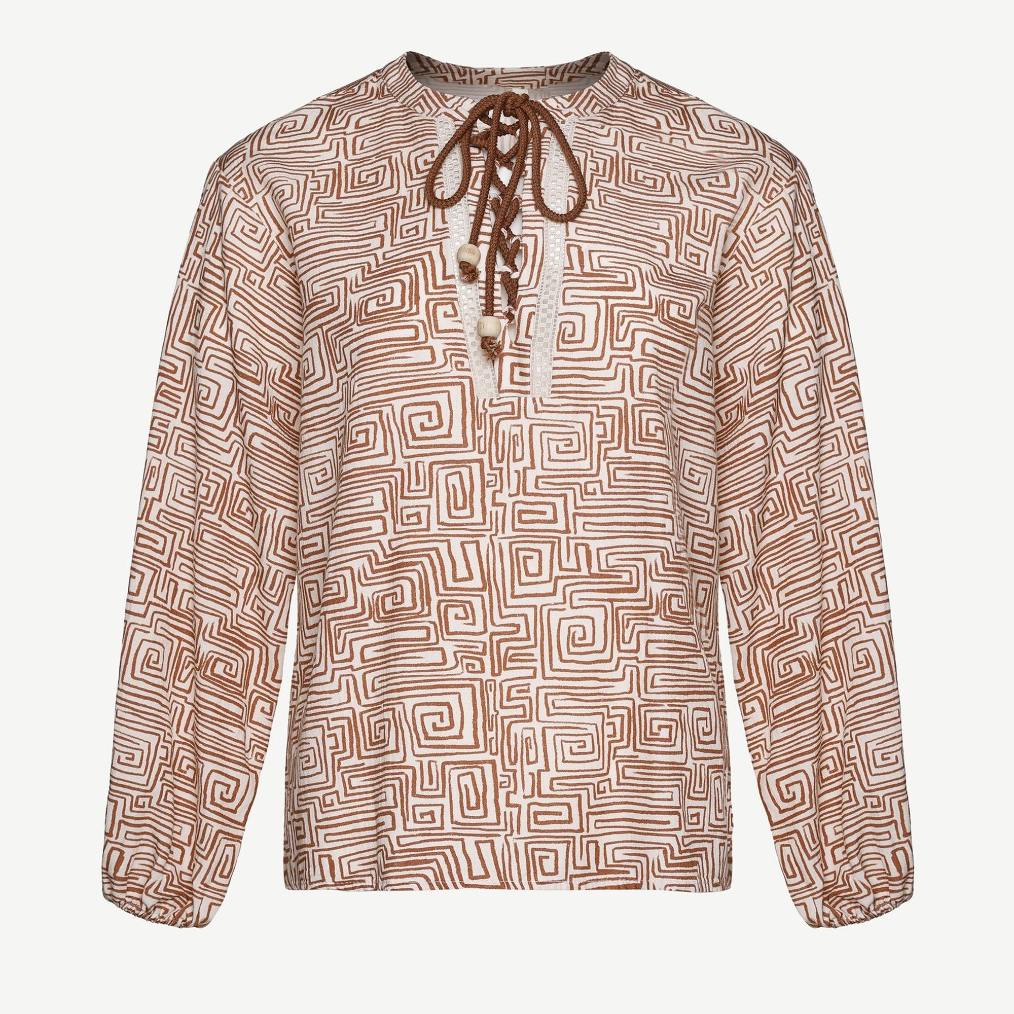 YARGICI Önü Çapraz Bağlama Detaylı Bluz