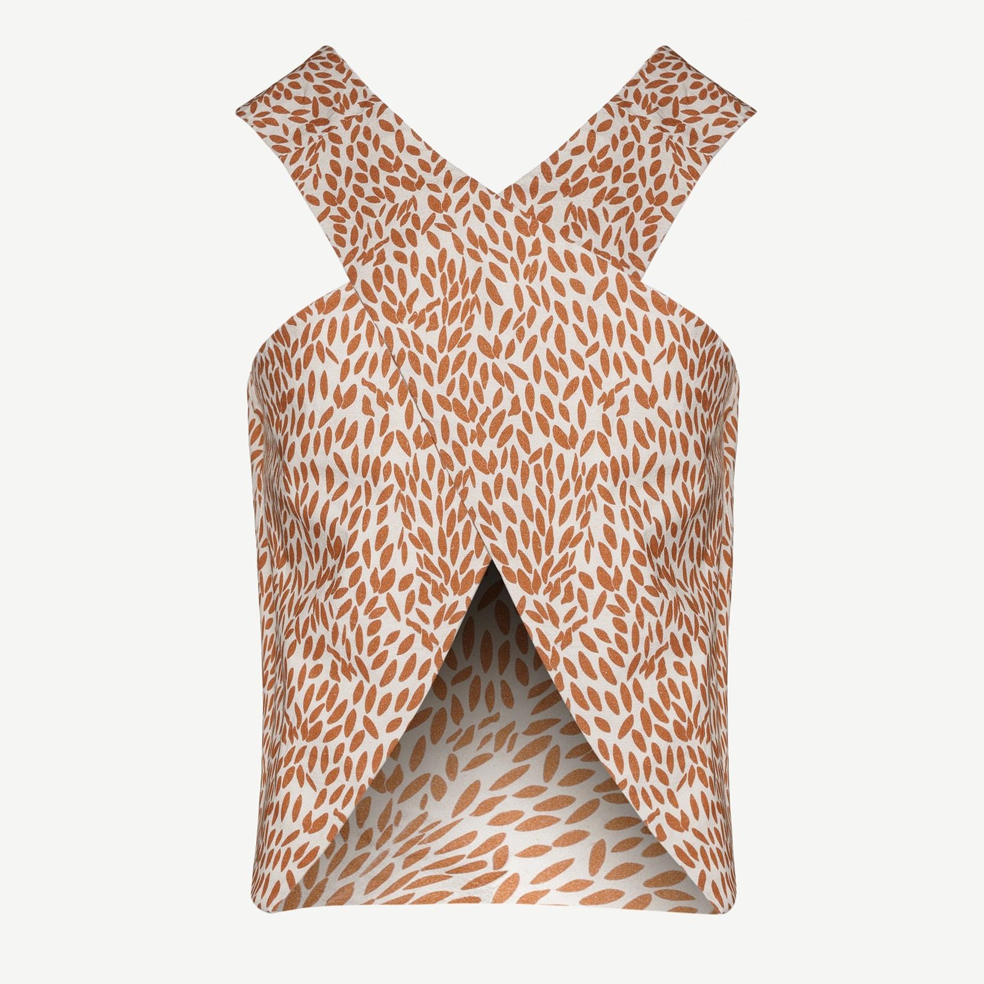 YARGICI Çapraz Yakalı Arka Bedeni Lastikli Bluz