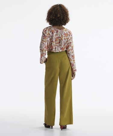  YARGICI Uzun Kollu V Yaka Bluz