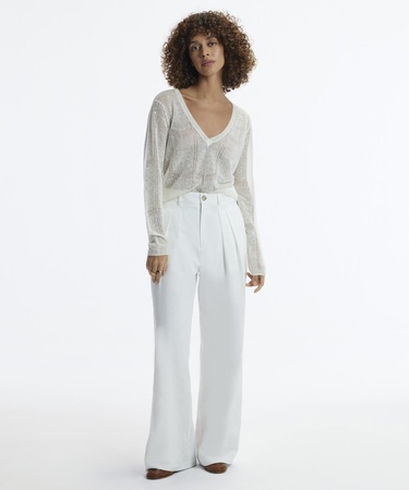  YARGICI V Yaka Uzun Kollu Triko